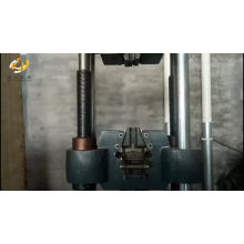 Cold extrusion press is used for cold extrusion sleeve connection
